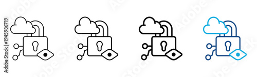 Ferent08-Show Icon Different Style Outline Collection Set Vector Illustration