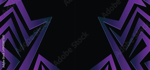 Abstract background with geometric spike line pattern and with some copy space area