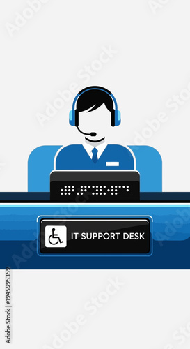 Inclusive IT Support Service Desk: Accessible Assistance and Technical Guidance