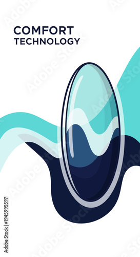 Innovative Contact Lens Design Showcasing Cutting-Edge Comfort Technology and Enhanced Vision