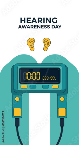 Innovative Digital Hearing Aid Concept for Hearing Awareness Day Campaign Promoting Ear Health