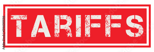 Tariffs and USA Economy concept -  Tariff USA trade war with the others countries.