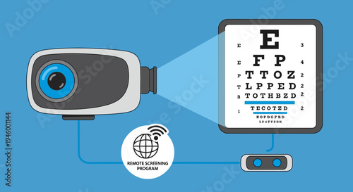 Innovative Telemedicine Technology for Comprehensive Remote Eye Examinations and Vision Testing