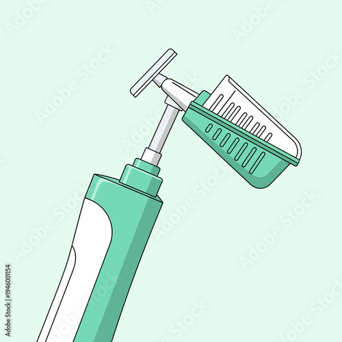 Innovative Toothbrush Design for Oral Hygiene with Clean Lines and Modern Aesthetics