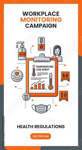 Innovative Workplace Health Protocol: Temperature Monitoring Campaign for Safeguarding Employees