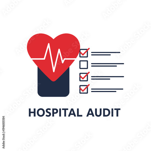 Medical Assessment And Hospital Audit Concept Representing Healthcare Quality And Standards