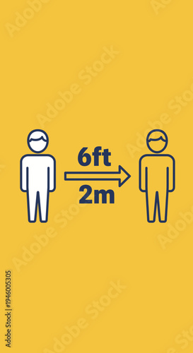 Maintaining Physical Distance: A Visual Guide on Safe Spacing for Public Health Practices