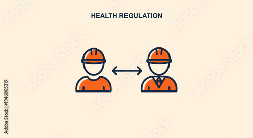 Maintaining Physical Distance at Construction Sites and Promoting Health Regulations