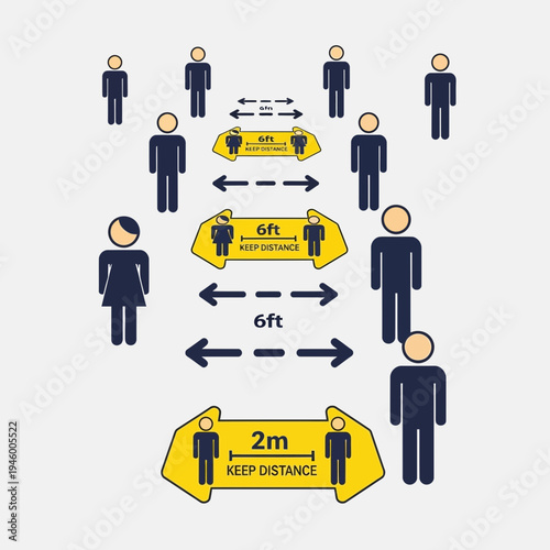 Maintaining Social Distancing: Illustrated Guidance For Public Safety Protocols And Practices