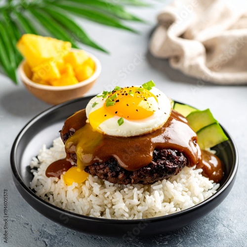 Wallpaper Mural Loco Moco hawaiianisches Reisgericht Torontodigital.ca