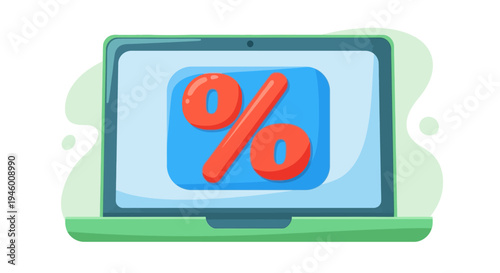 Discount Percent Sign Symbol.