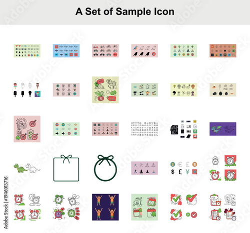 An Unrivaled and Comprehensive Global Master Collection of Premium Professional Graphic Assets and Versatile Vector Icons Featuring an Extraordinary Range of Themes including Advanced Scientific Resea