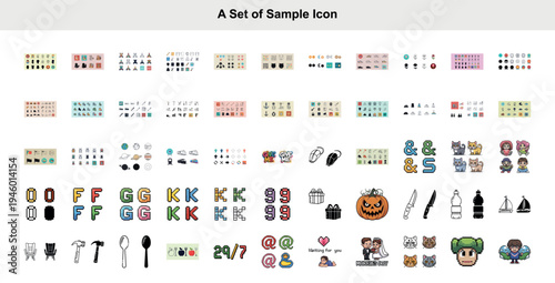 A Comprehensive and Versatile Ultimate Global Library of Premium Professional Graphic Assets and Multipurpose Vector Icons Featuring an Extraordinary Range of Themes including Advanced Scientific Rese