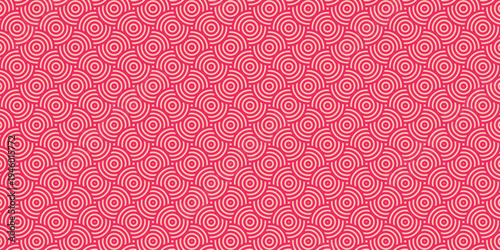 trending Abstract geometric seamless circle  pattern design