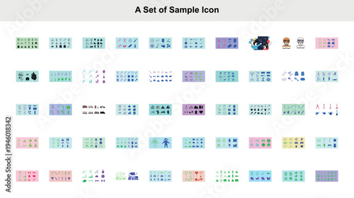 A Comprehensive Global Master Collection of High-Definition Vector Icons and Professional Graphic Assets Featuring Unique Design Sets that Include Advanced Laboratory and Medical Research Equipment, A