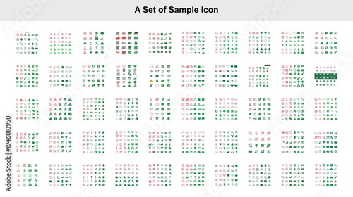 A Comprehensive Global Master Collection of High-Definition Vector Icons and Professional Graphic Assets Featuring Unique Design Sets that Include Business Strategy and Corporate Management Symbols wi