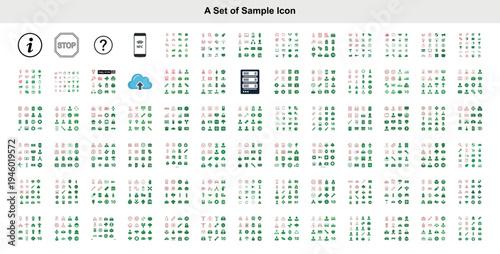 A Comprehensive Global Master Collection of High-Definition Vector Icons and Professional Graphic Assets Featuring Unique Design Sets that Include Advanced Technology and Information Systems with Serv