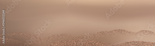 Abstract golden sand dunes landscape.Contrasting ridges and  flowing landscapes.