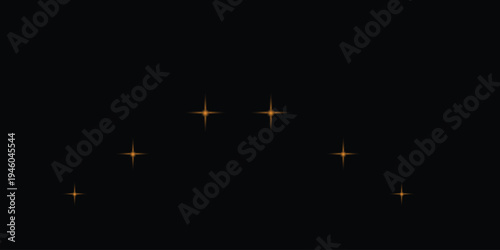 A mesmerizing night sky with a cluster of bright stars shining against a dark background creating a sense of celestial wonder and mystery