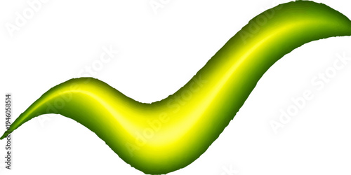 Green fresh chili pepper isolated on white background with green check mark