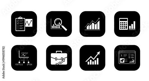 The icon displays a pie chart illustrating data distribution.