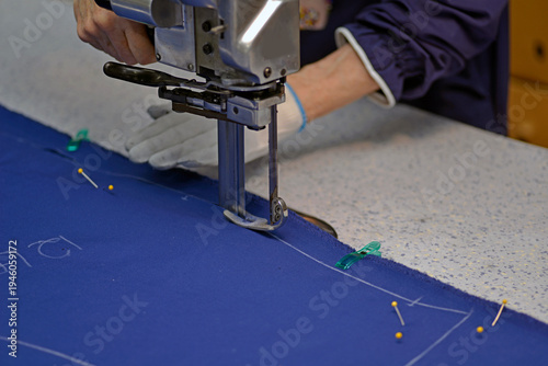 cutting multiple layers of fabric