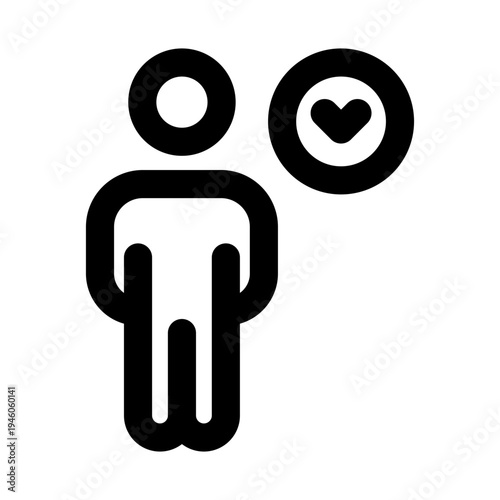 Qualified icon. Qualified professional line icon with modern quality certification approval and premium standard icon.