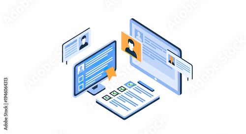 Digital Recruitment Platform with Online Candidate Profiles and Application System