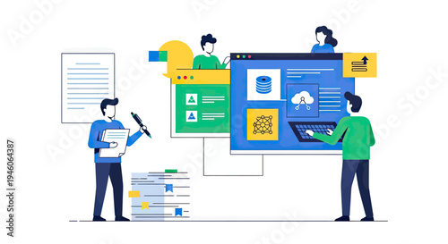 Collaborative Digital Data Management and Efficient Information Processing Concept
