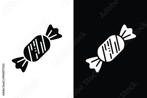 Candy vector icon graphic isolated sketch illustration on white background.