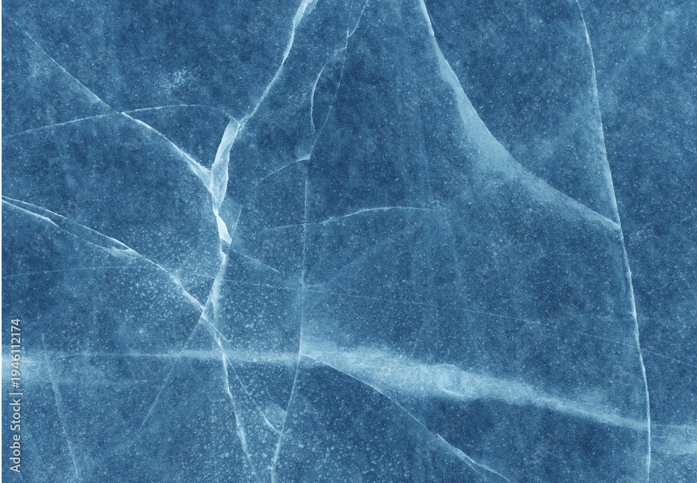 Obraz premium blue leaf texture marble background 