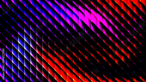 Vibrant gradient lines background with luminous diagonal streaks