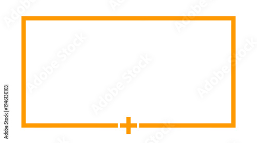 Easter faith Frame Design Vector with Cross Symbol, Religious Holy Week Minimalist Graphic, Christian Easter Celebration Frame with Blank Space, Spiritual Holiday Event Promotion Banner Template