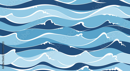 Waves Ocean Water Sea Surface.