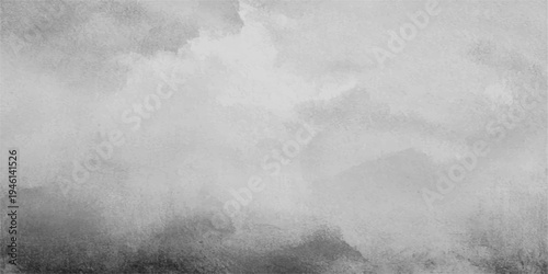 A grunge paper texture blends with dark moody clouds and ethereal fog to create an abstract storm light background