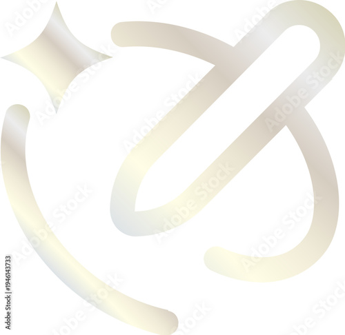 Semantic Refinement Technology Icon Silver