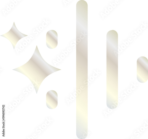 Spectral Analysis Technology Icon Silver