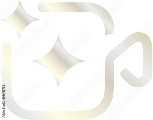 Video Generation Technology Icon Silver