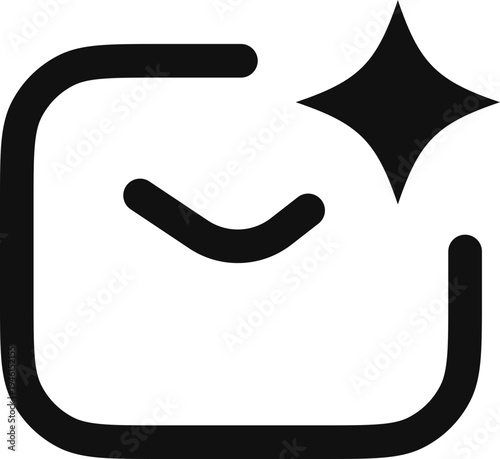 Autonomous Mail System Technology Icon