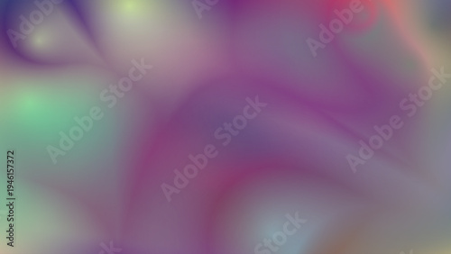 Abstract fluid liquid neon gradient background with pastel and violet hues smooth color transitions and ambient occlusion effect. Futuristic dark space modern template for design concepts. Vector