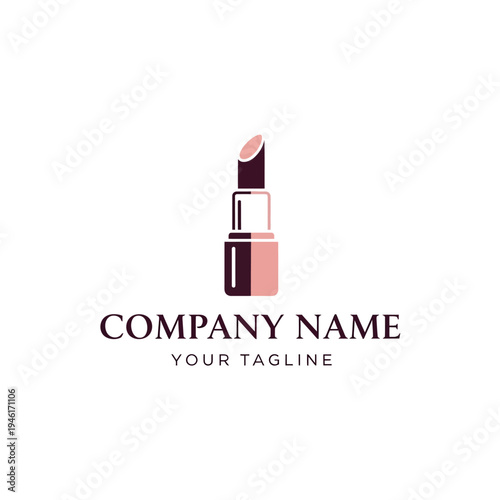 Lipstick Cosmetic Beauty Product Illustration Design.