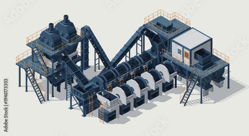 Industrial Processing Plant Machinery and Equipment.