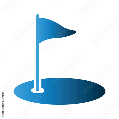 Golf icon design template