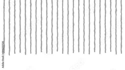 ネガティブな感情のグレーの効果線（白背景）