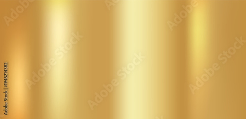 Golden Metallic Gradient Abstract Background with Reflective Shimmer and Luxury Design Texture