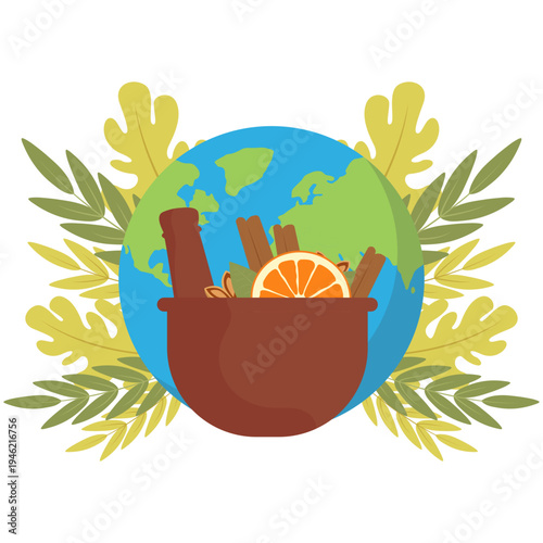 Foto Global Spice and Citrus Concept