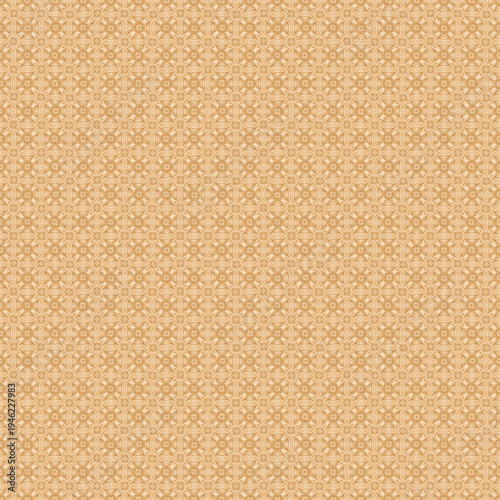 Warm beige intricate geometric seamless pattern with subtle texture. Elegant decorative background ideal for fabric, wrapping paper and interior design.