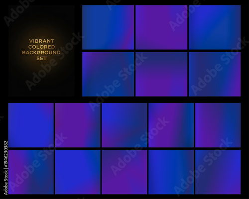 2-9Dramatic blue gradients sit beside a black panel with gold emblem, delivering a high-tech yet premium look ideal for corporate websites, fintech apps, and digital branding.	
