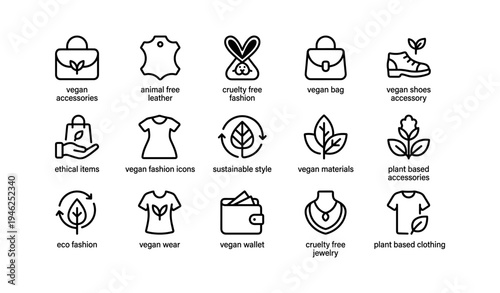 Vegan fashion icons: sustainable accessories and plant-based materials