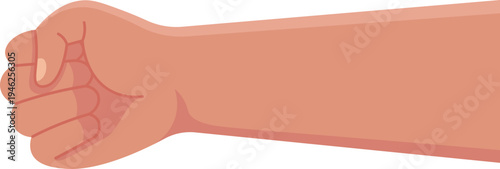 Fist Punch Illustration
